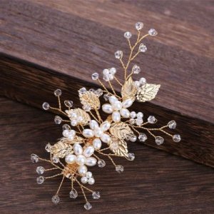 The Flower Couple of Wedding Hair Clip